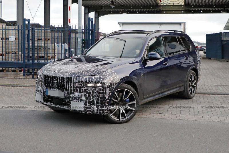 配分体式灯组/年内亮相 新款BMW X7渲染图曝光