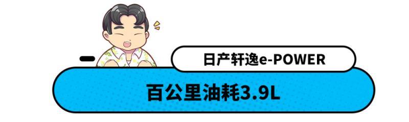 轩逸e-POWER领衔 盘点2021年最省油车型