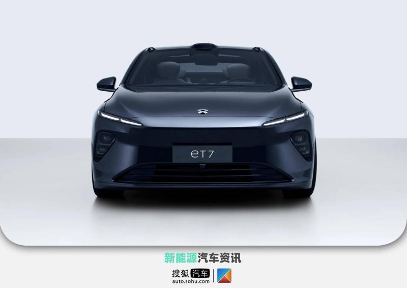 将于2022年第一季度开始交付 蔚来ET7路试谍照曝光