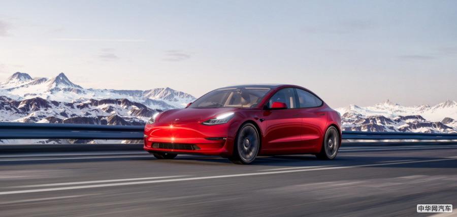 国产特斯拉全新Model 3上市 高性能版售33.99万