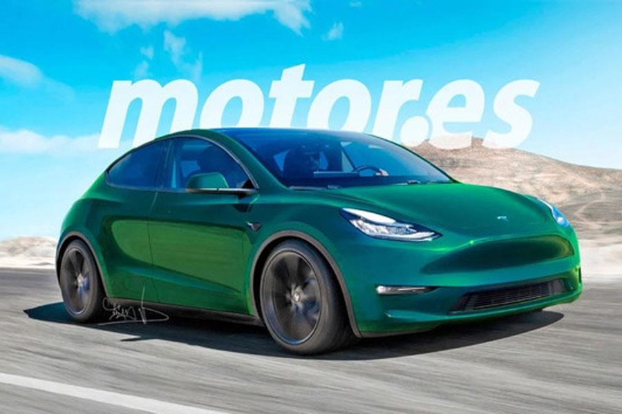 定位紧凑型纯电动车 曝特斯拉Model 2渲染图