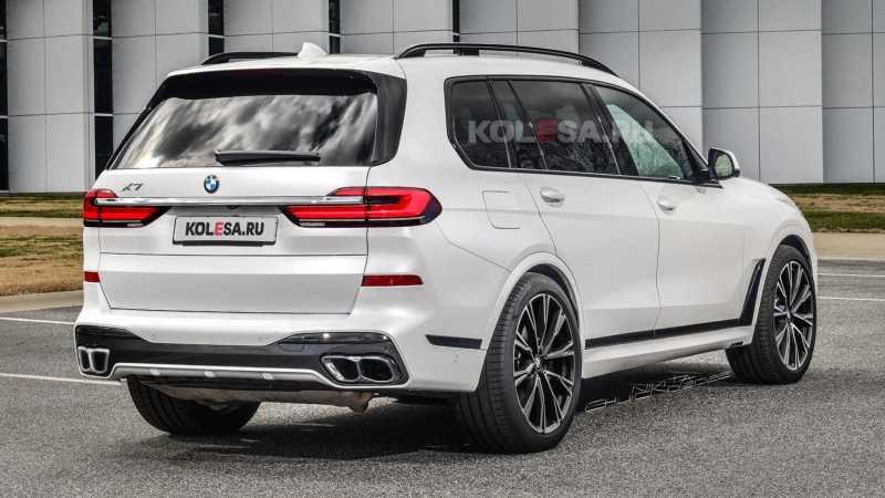 配分体式灯组/年内亮相 新款BMW X7渲染图曝光