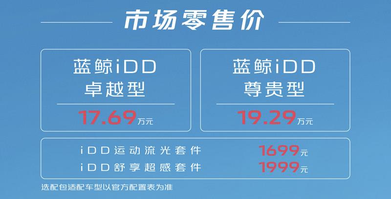 全程0焦虑 长安UNI-K iDD上市17.69万元起售